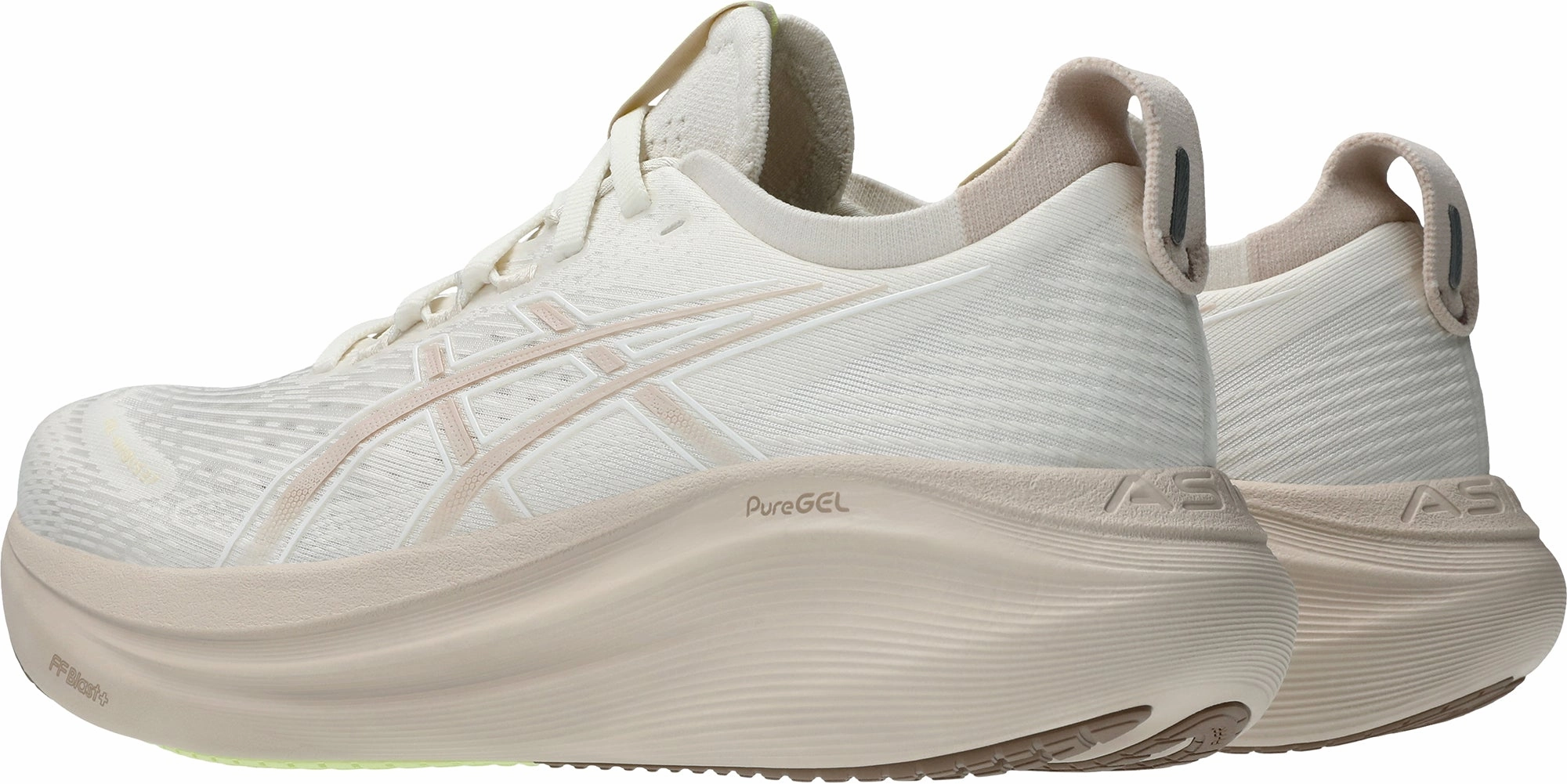 Shoes Asics Asics Gel Nimbus 27 Womens Running Shoes - Cream