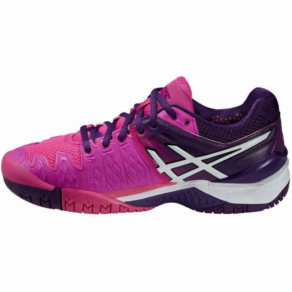 Shoes Asics Asics Gel Resolution 6 Clay Womens Tennis Shoes - Pink