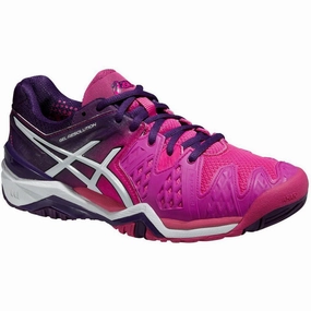 Shoes Asics Asics Gel Resolution 6 Clay Womens Tennis Shoes - Pink