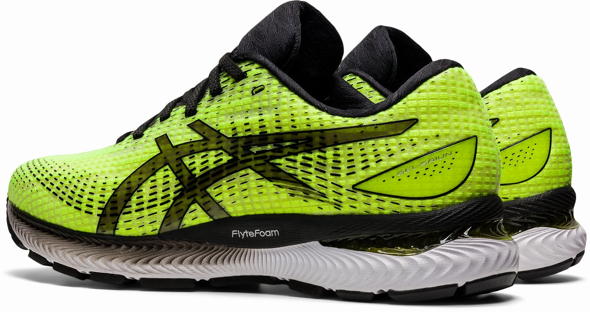 Shoes Asics Asics Gel Saiun Mens Running Shoes - Yellow