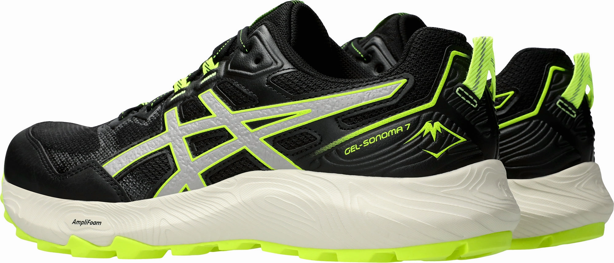 Shoes Asics Asics Gel Sonoma 7 Mens Trail Running Shoes - Black