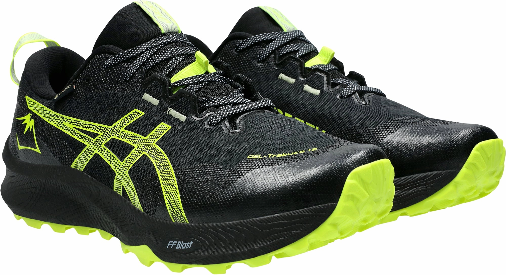 Shoes Asics Asics Gel Trabuco 12 GORE-TEX Mens Trail Running Shoes - Black