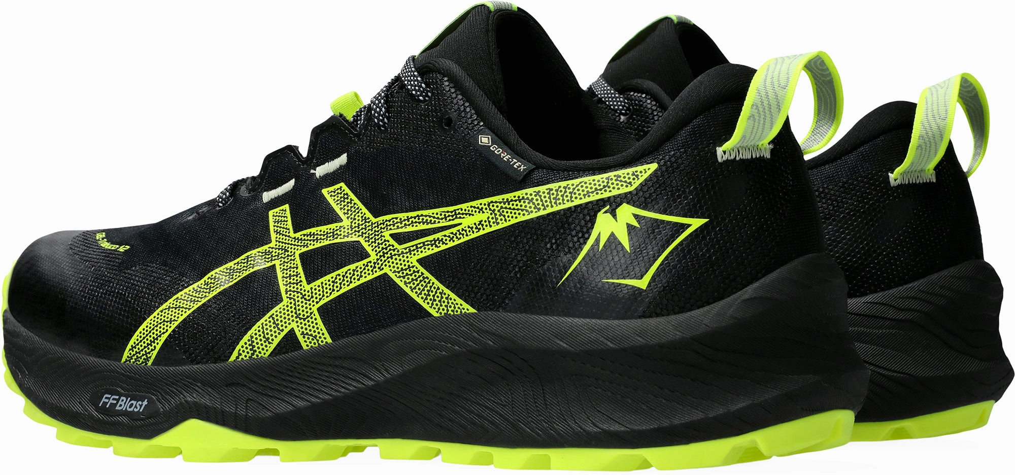 Shoes Asics Asics Gel Trabuco 12 GORE-TEX Mens Trail Running Shoes - Black