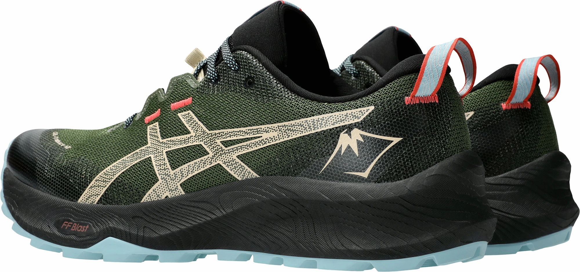 Shoes Asics Asics Gel Trabuco 12 Mens Trail Running Shoes - Green