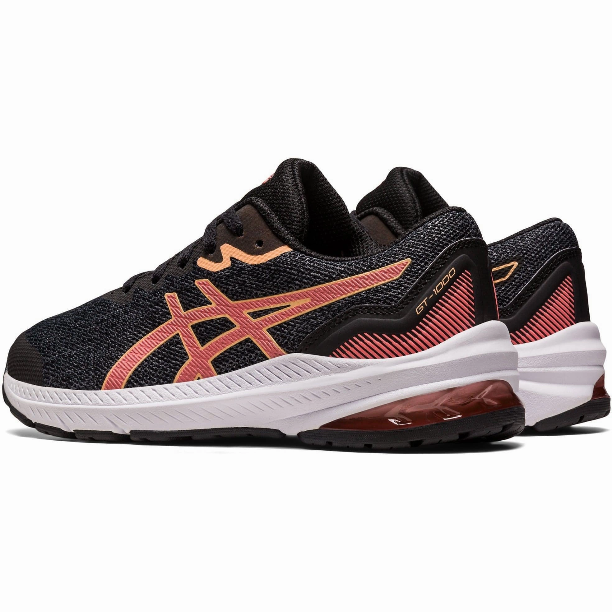 Shoes Asics Asics GT 1000 11 GS Junior Running Shoes - Black