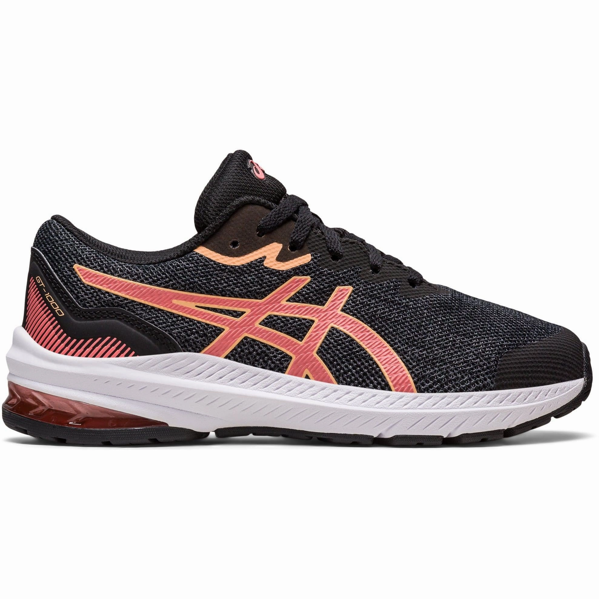 Shoes Asics Asics GT 1000 11 GS Junior Running Shoes - Black