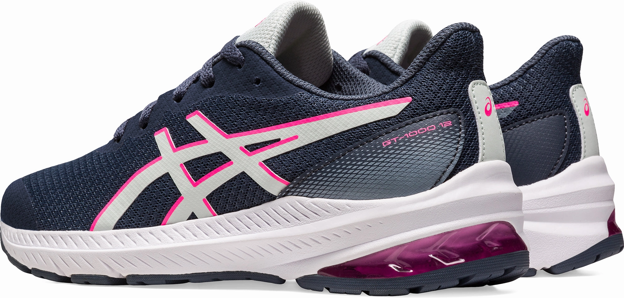Shoes Asics Asics GT 1000 12 GS Junior Running Shoes - Blue