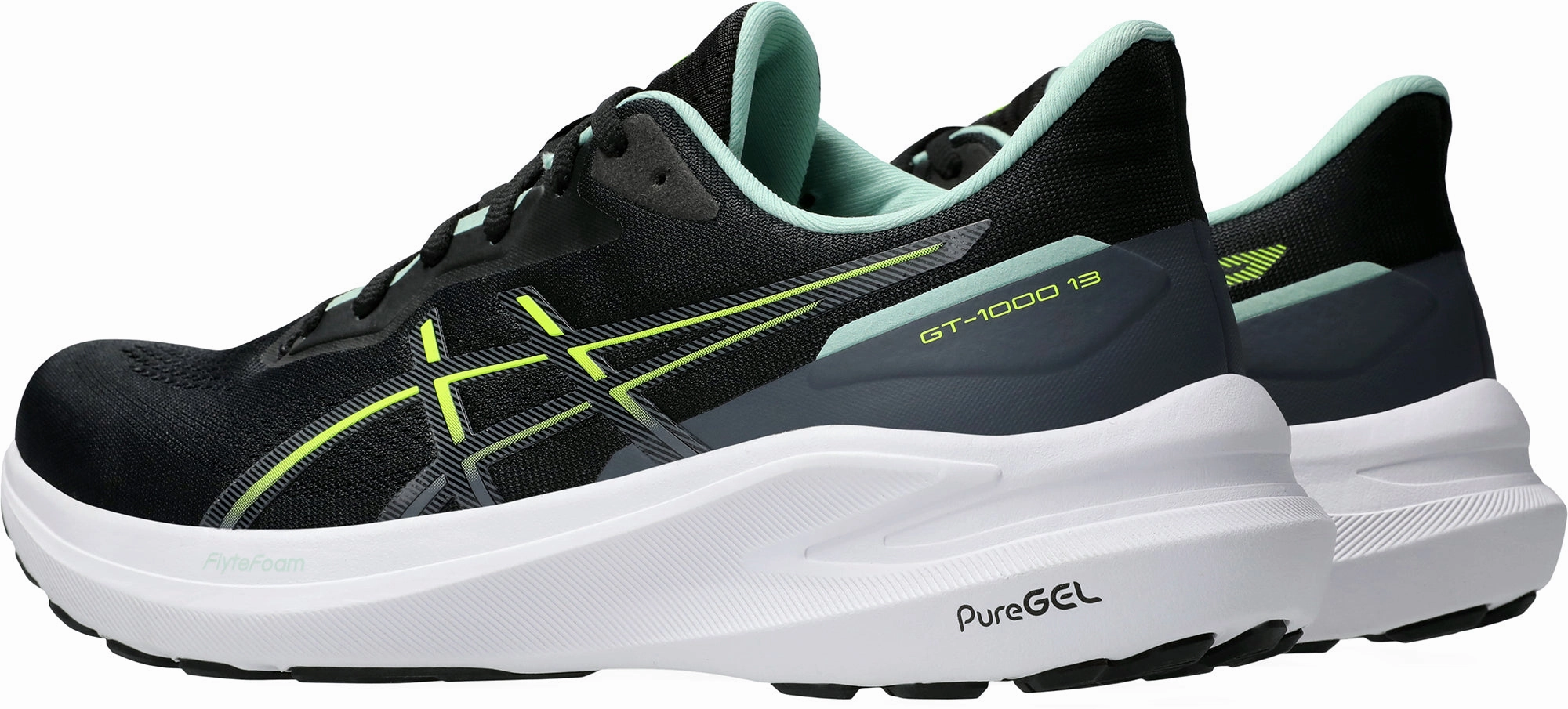Shoes Asics Asics GT 1000 13 Mens Running Shoes - Black