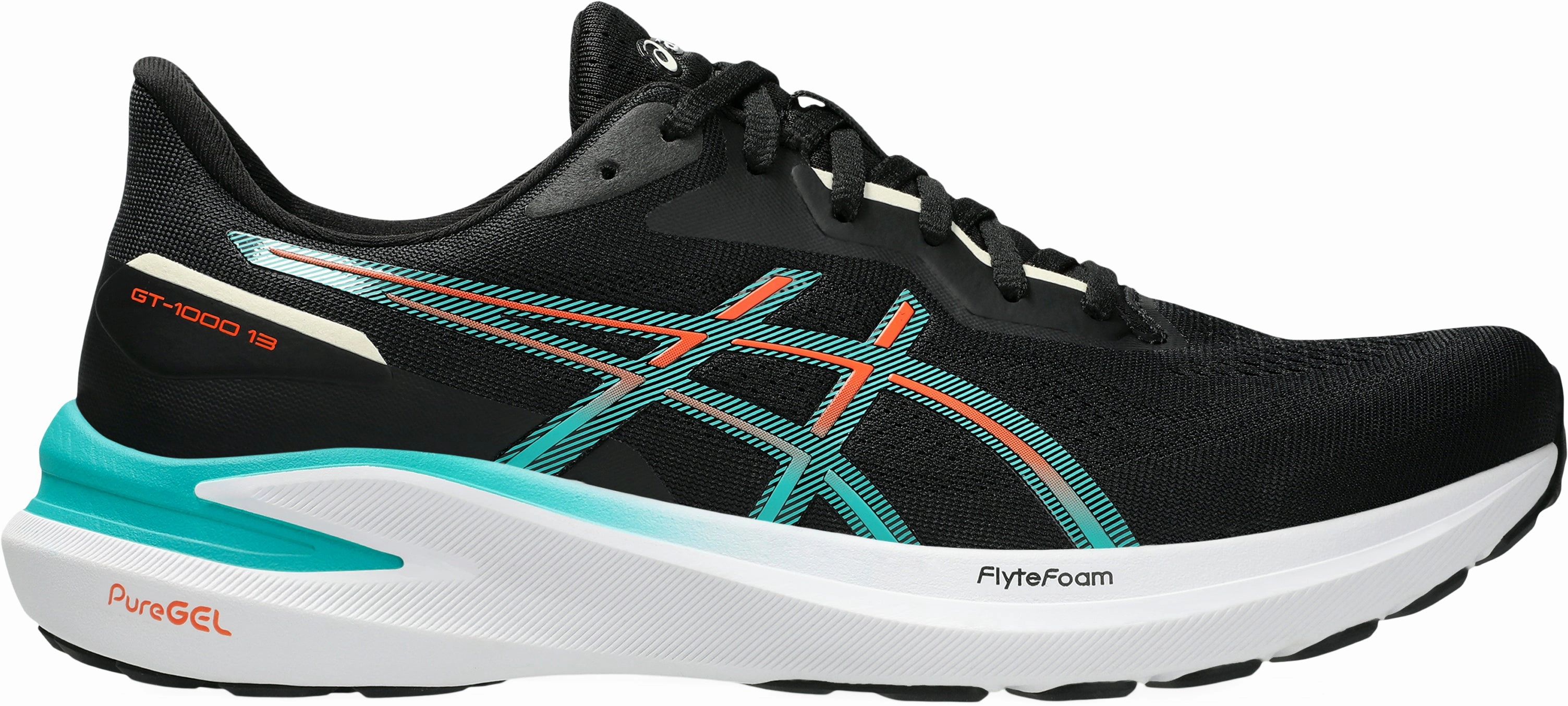 Shoes Asics Asics GT 1000 13 Mens Running Shoes - Black