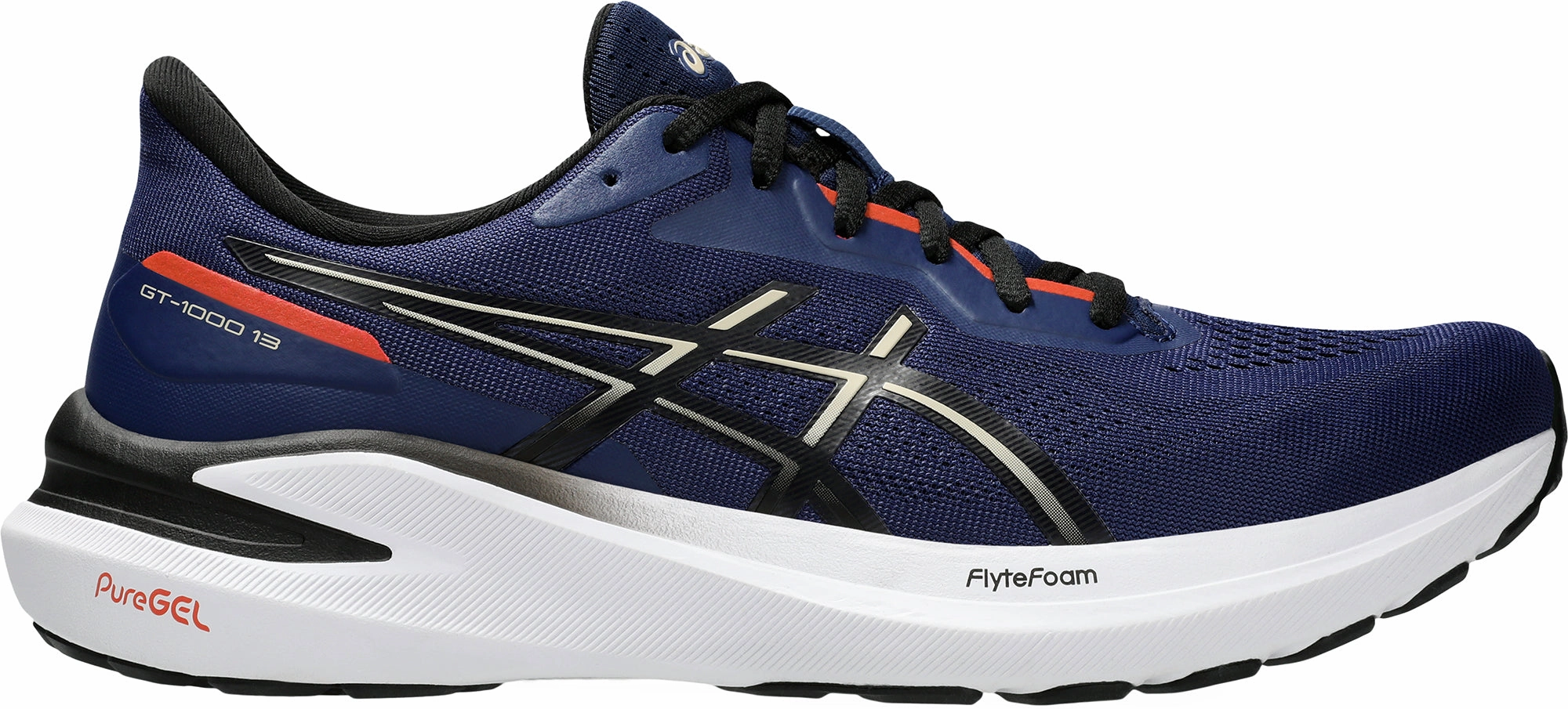 Shoes Asics Asics GT 1000 13 Mens Running Shoes - Navy