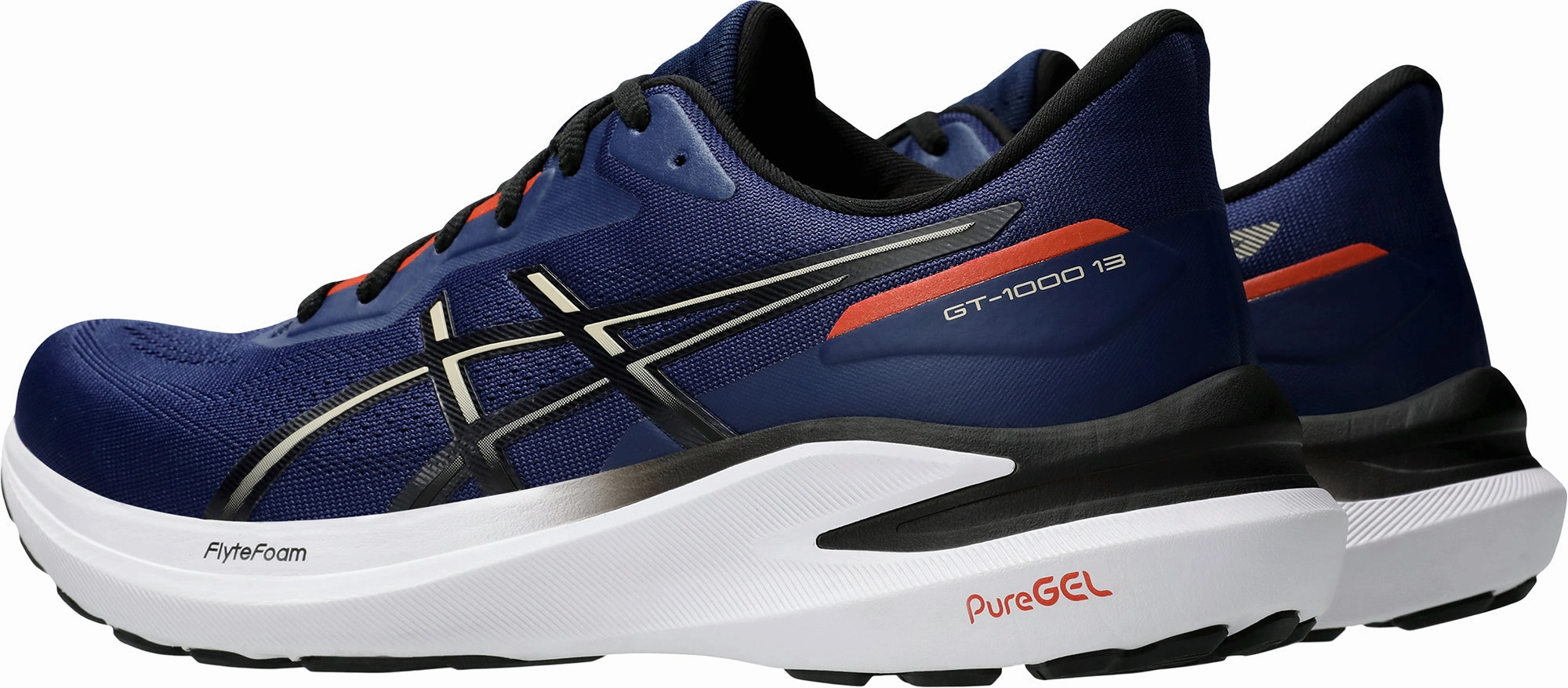Shoes Asics Asics GT 1000 13 Mens Running Shoes - Navy