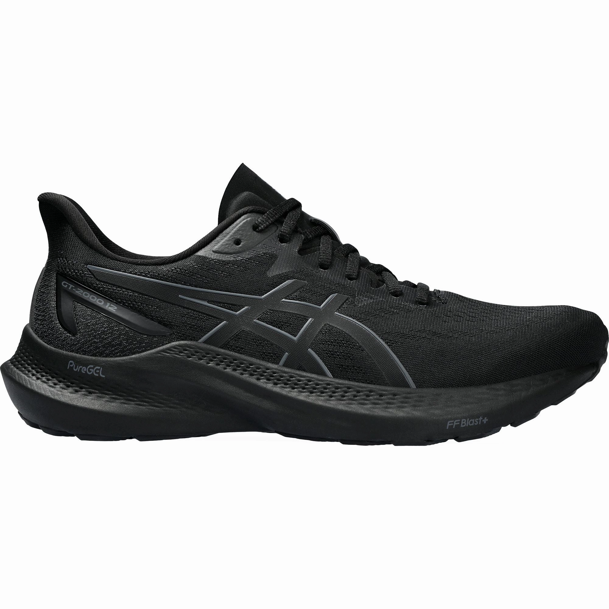 Shoes Asics Asics GT 2000 12 Mens Running Shoes - Black