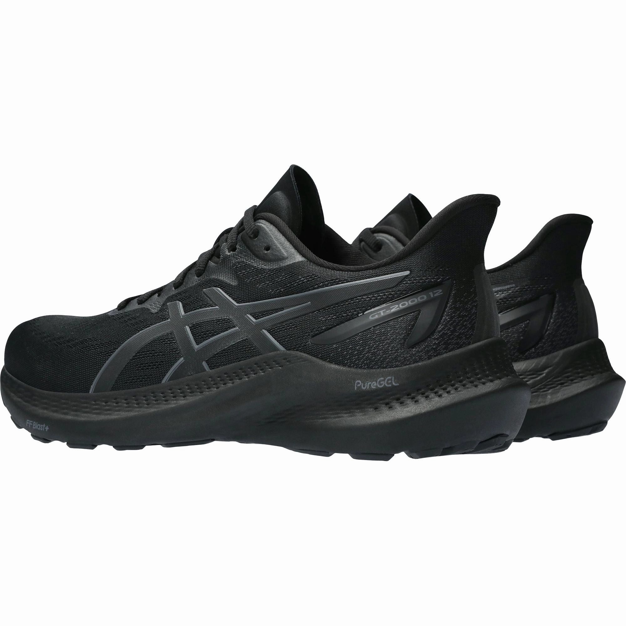 Shoes Asics Asics GT 2000 12 Mens Running Shoes - Black