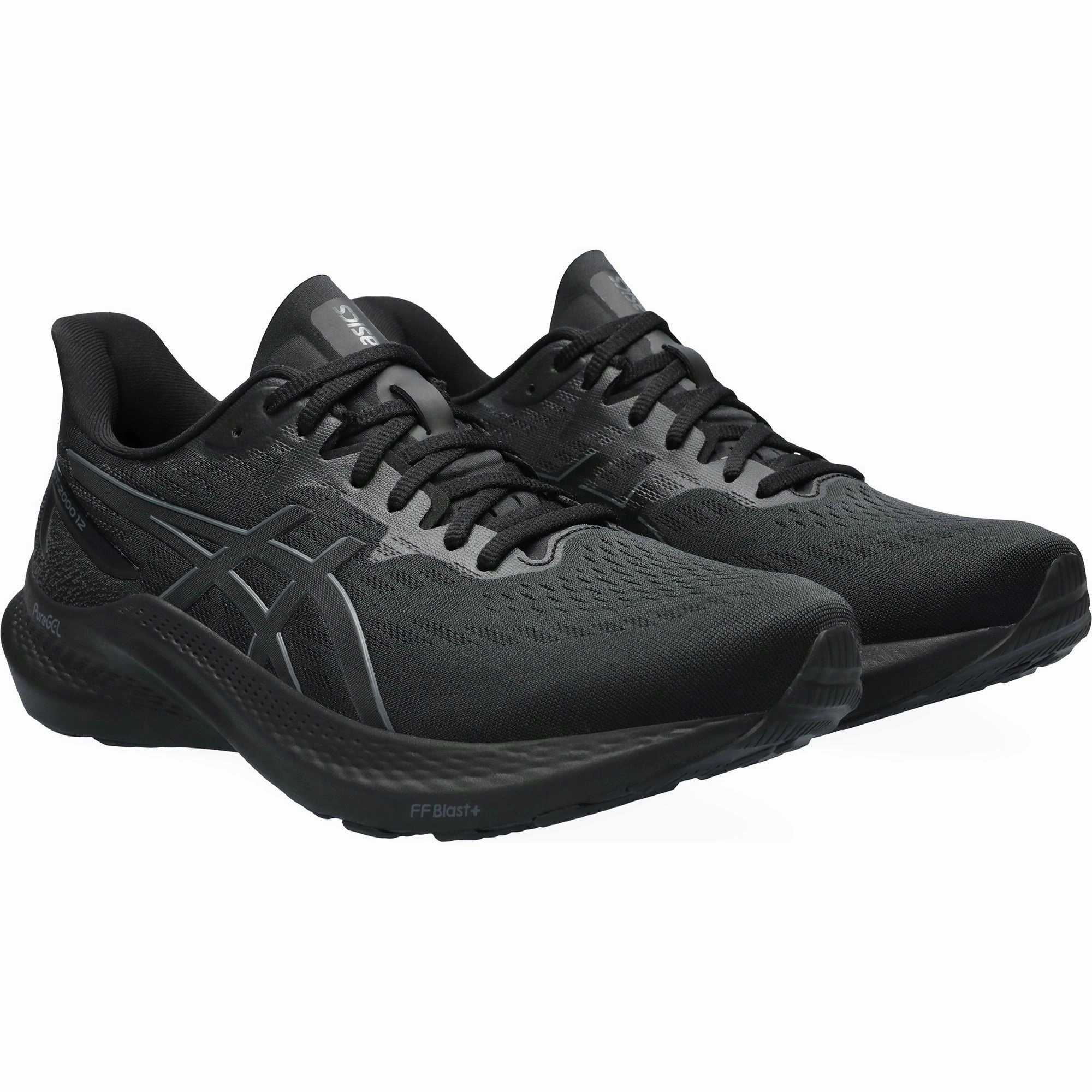 Shoes Asics Asics GT 2000 12 Mens Running Shoes - Black