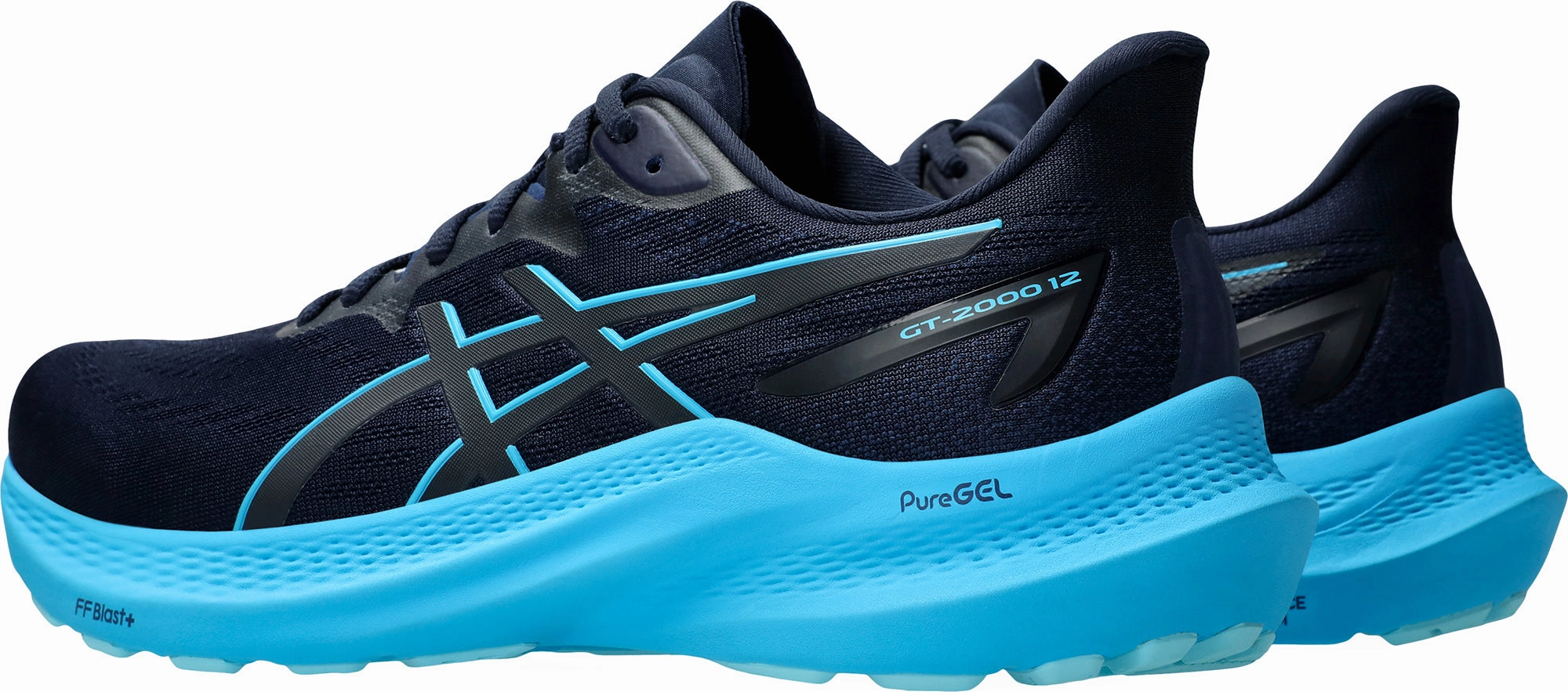 Shoes Asics Asics GT 2000 12 Mens Running Shoes - Navy