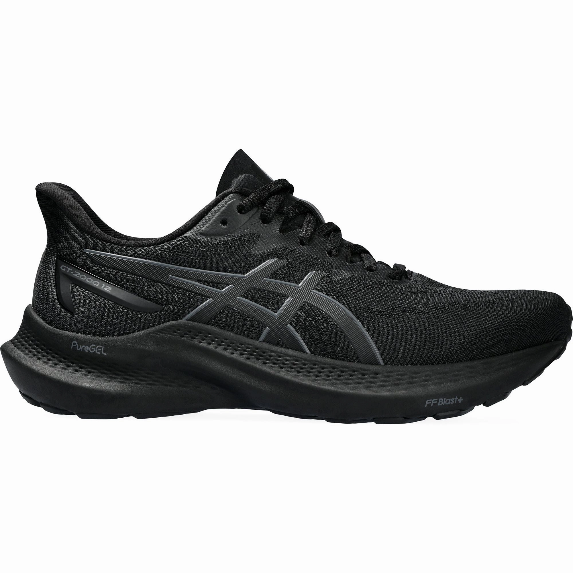 Shoes Asics Asics GT 2000 12 Womens Running Shoes - Black
