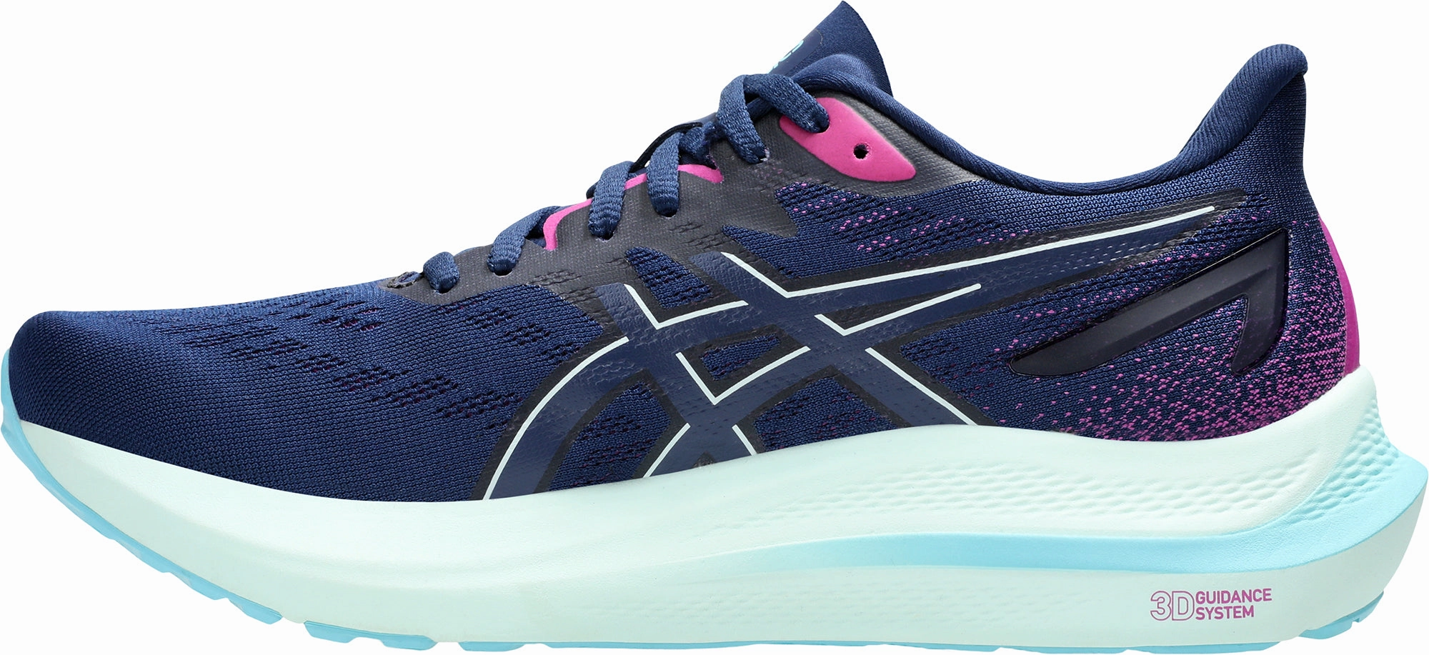 Shoes Asics Asics GT 2000 12 Womens Running Shoes - Navy
