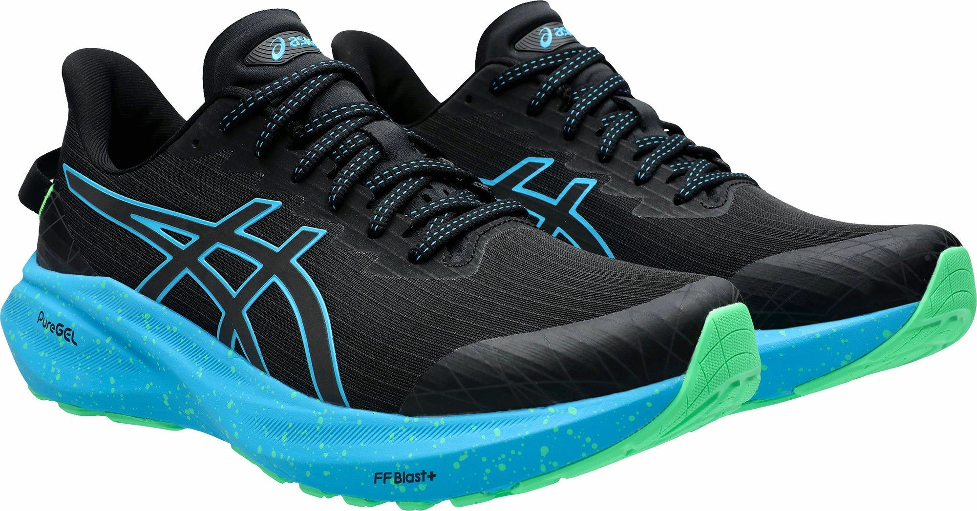 Shoes Asics Asics GT 2000 13 Lite-Show Mens Running Shoes - Black
