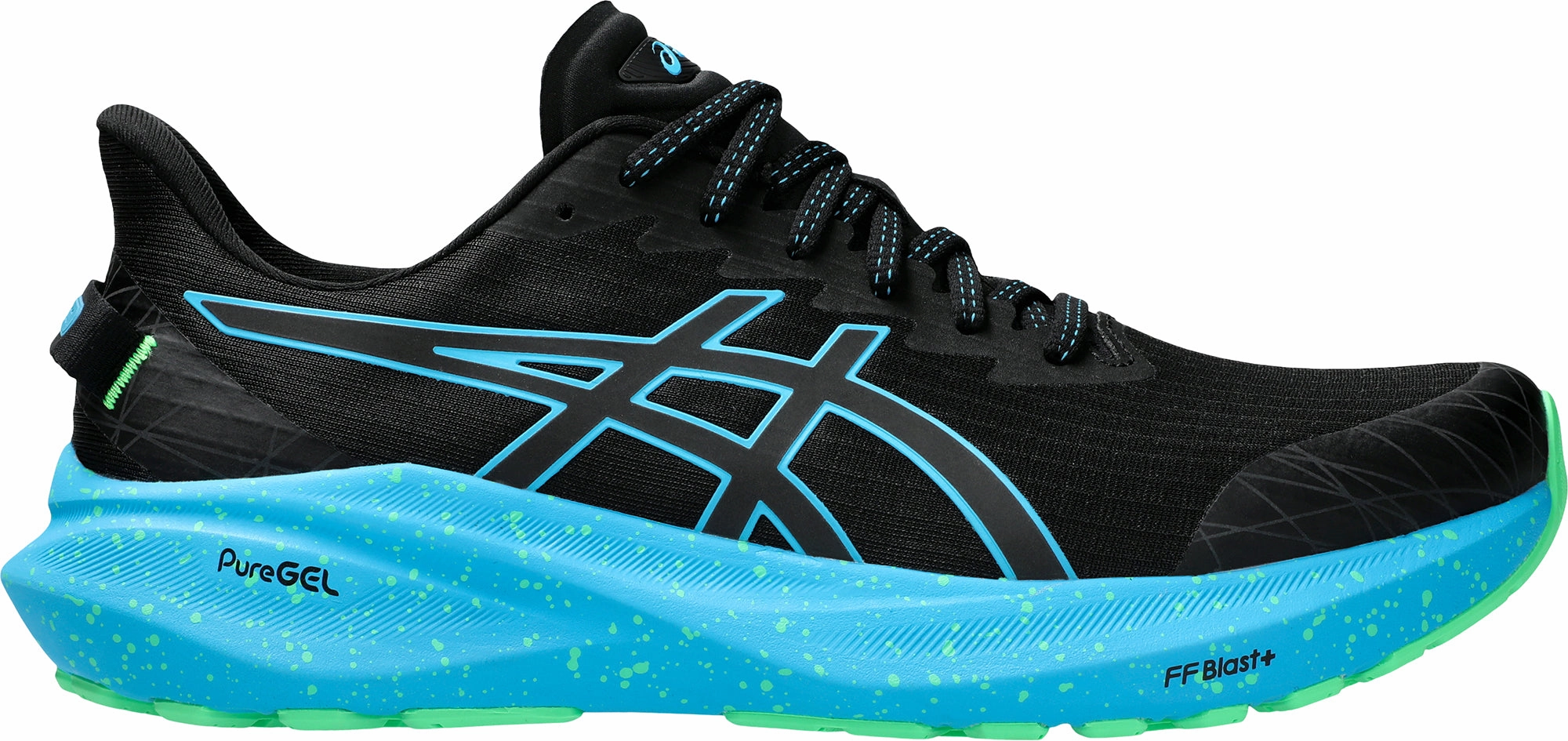 Shoes Asics Asics GT 2000 13 Lite-Show Mens Running Shoes - Black