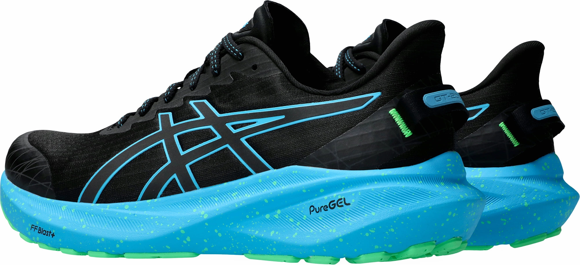Shoes Asics Asics GT 2000 13 Lite-Show Mens Running Shoes - Black