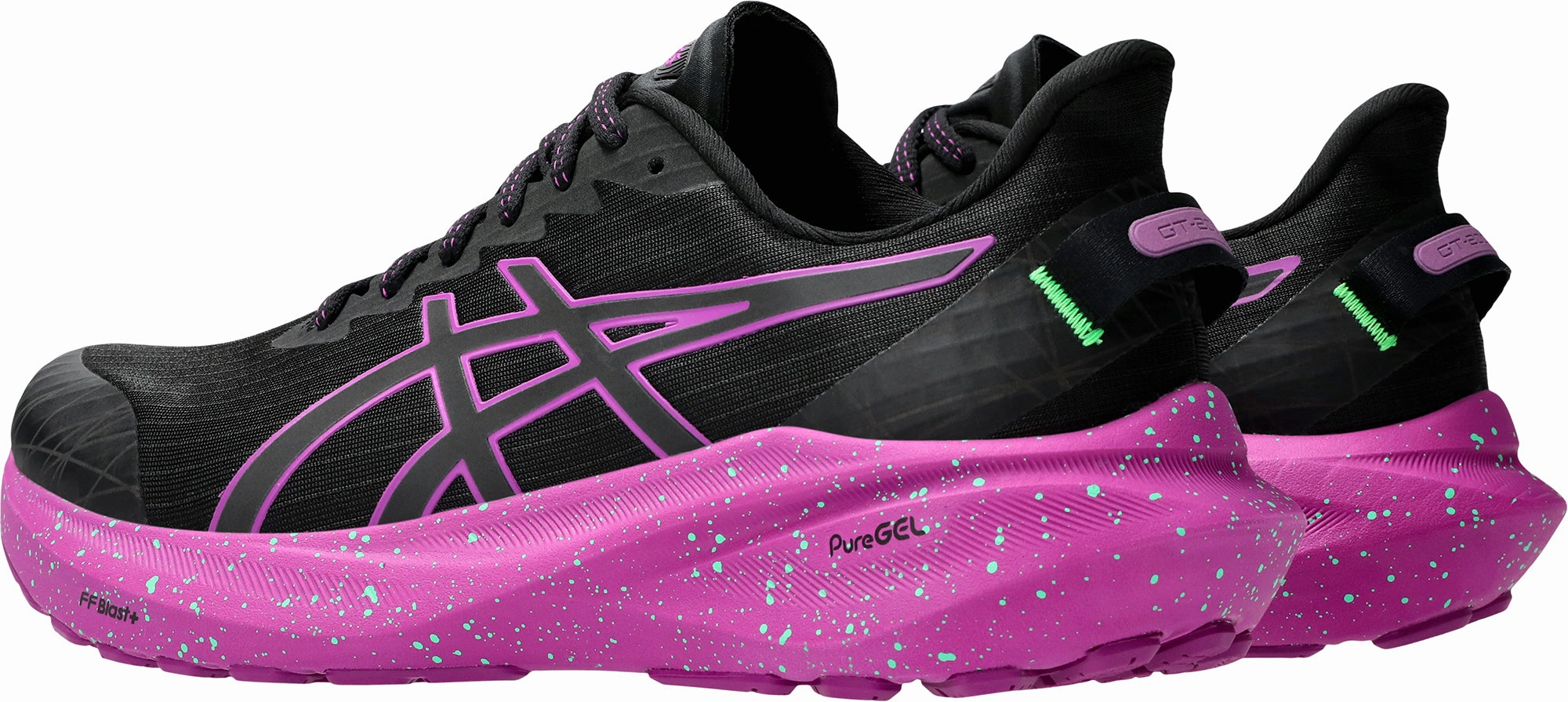 Shoes Asics Asics GT 2000 13 Lite-Show Womens Running Shoes - Black