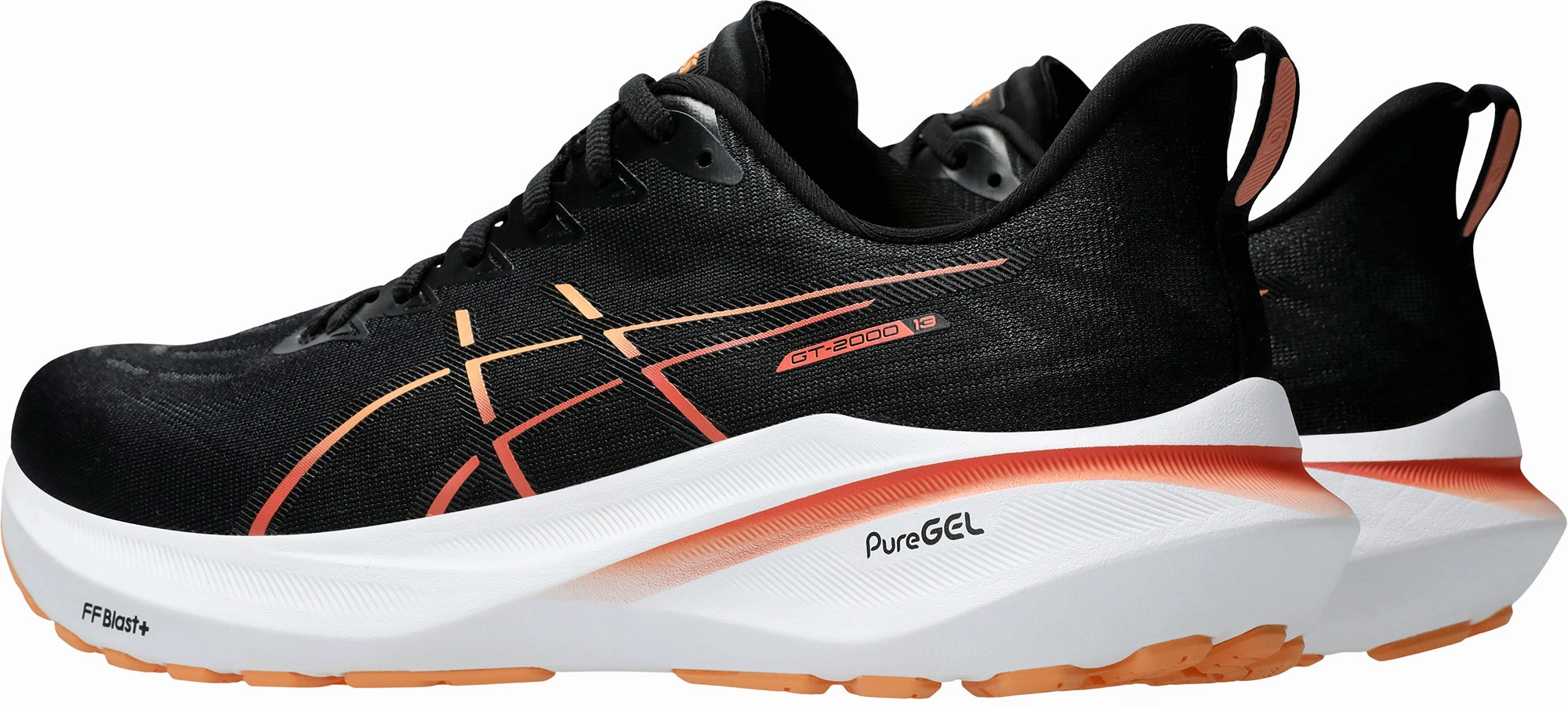 Shoes Asics Asics GT 2000 13 Mens Running Shoes - Black