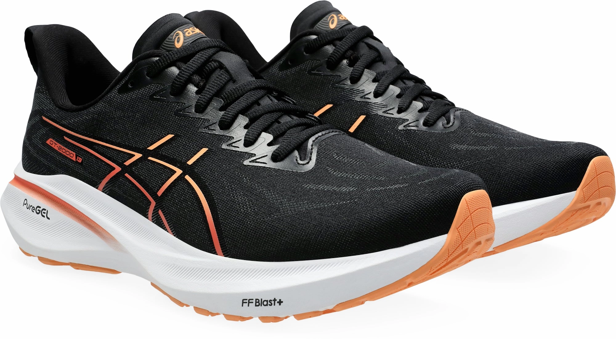 Shoes Asics Asics GT 2000 13 Mens Running Shoes - Black