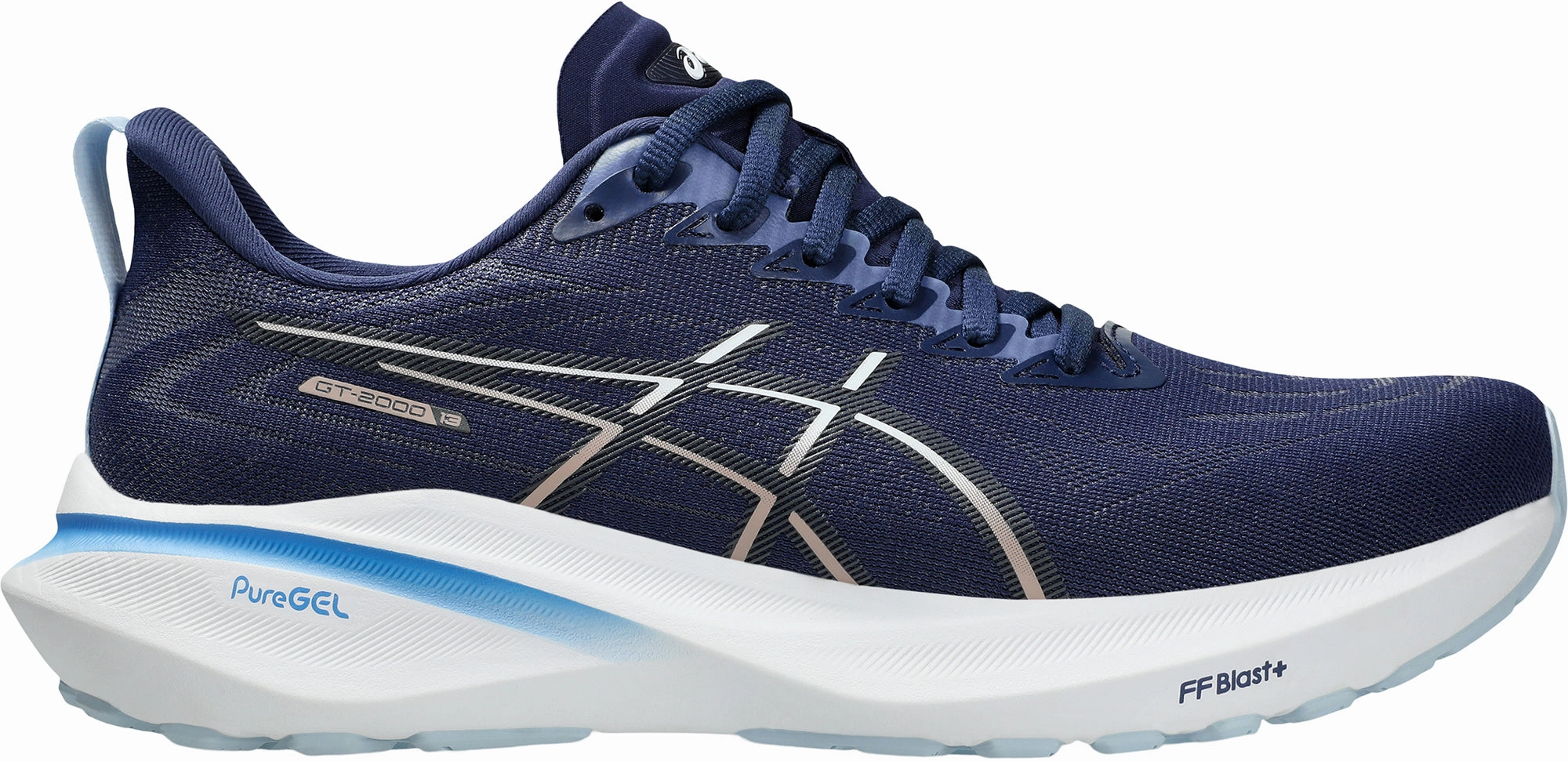 Shoes Asics Asics GT 2000 13 Womens Running Shoes - Blue