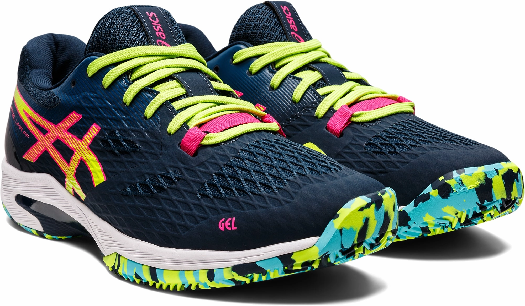 Shoes Asics Asics Padel Lima FF Mens Court Shoes - Blue