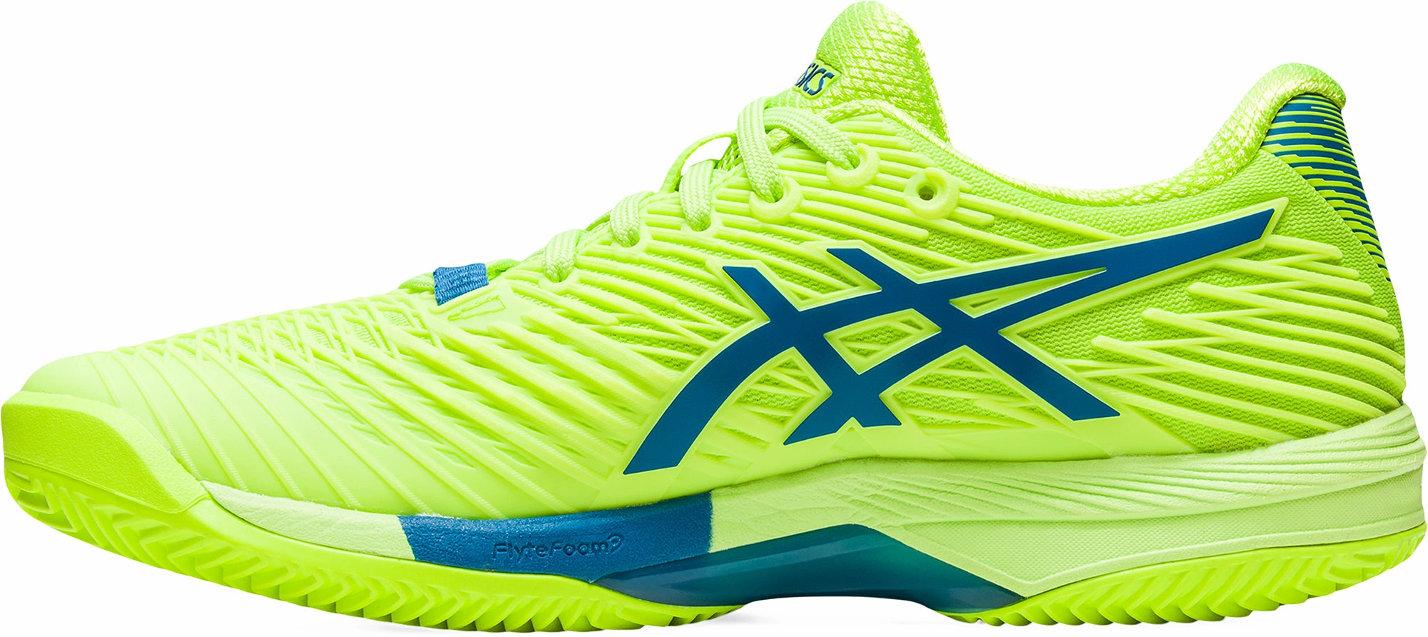 Shoes Asics Asics Solution Speed FF 2 Clay Womens Tennis Shoes - Green