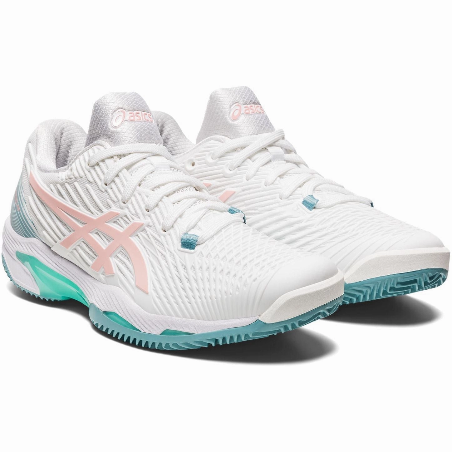 Shoes Asics Asics Solution Speed FF 2 Clay Womens Tennis Shoes - White