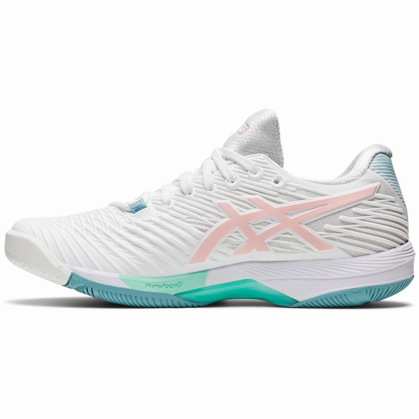 Shoes Asics Asics Solution Speed FF 2 Womens Tennis Shoes - White