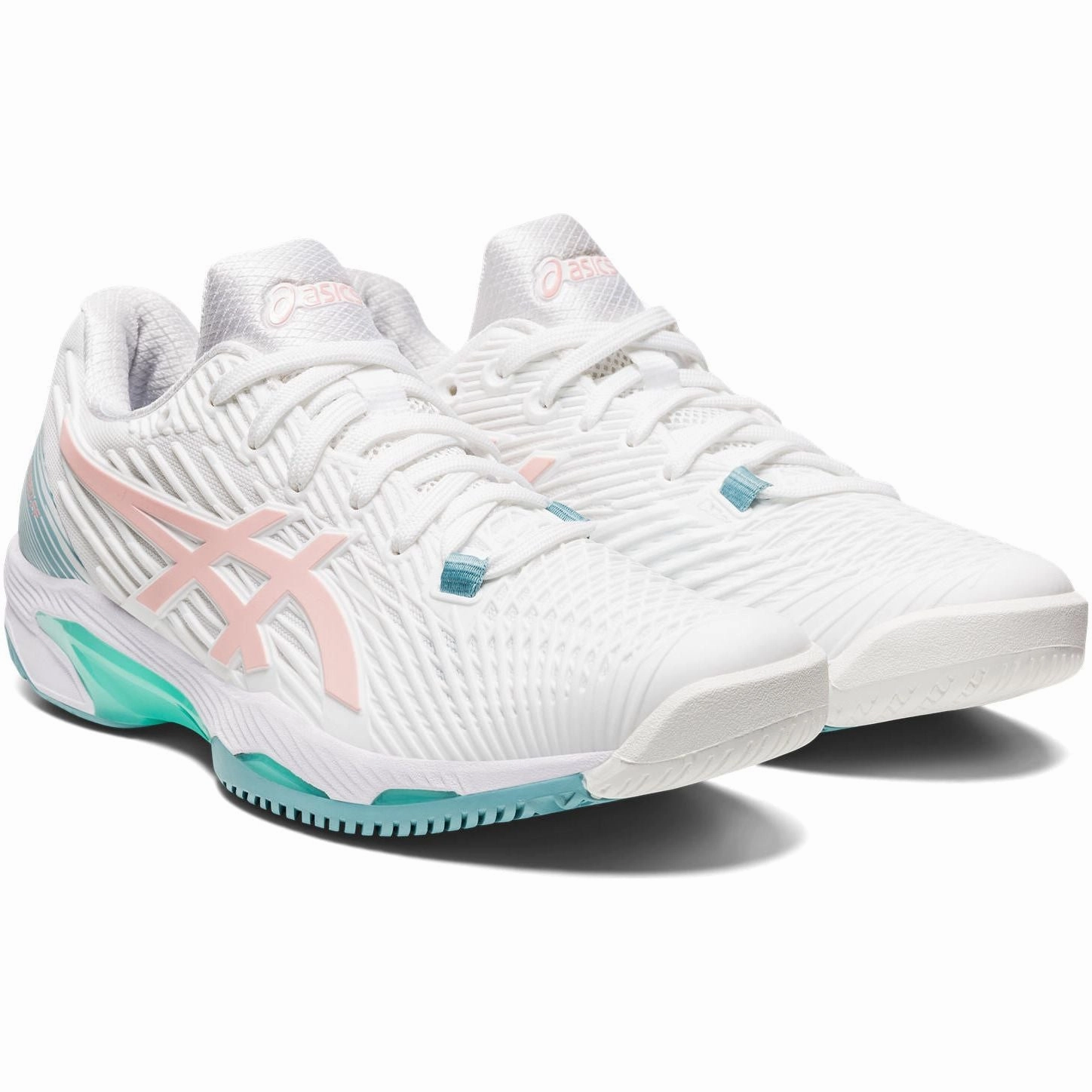 Shoes Asics Asics Solution Speed FF 2 Womens Tennis Shoes - White