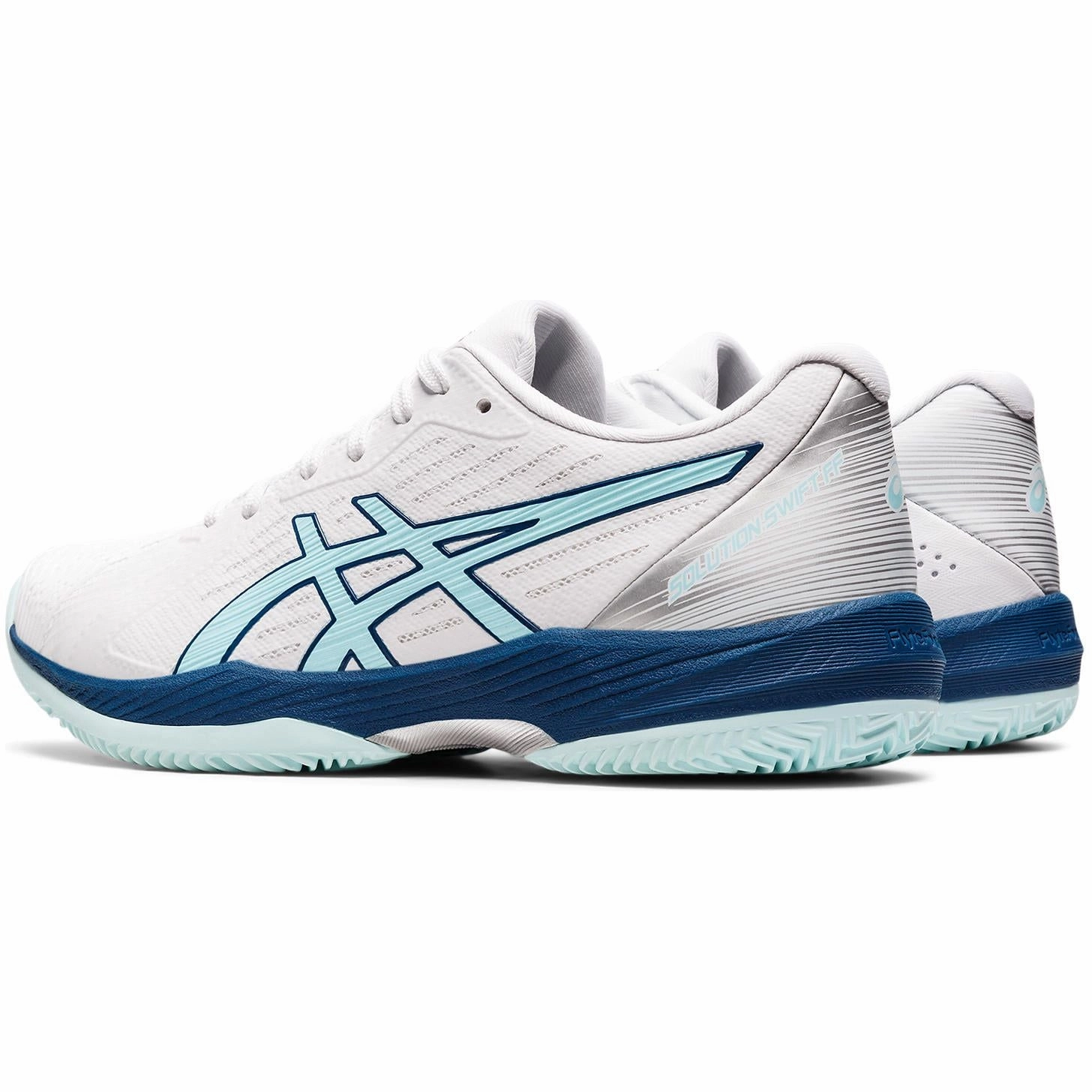 Shoes Asics Asics Solution Swift FF Clay Womens Court Shoes - White