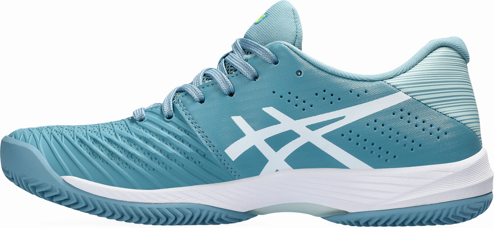 Shoes Asics Asics Solution Swift FF Clay Womens Tennis Shoes - Blue
