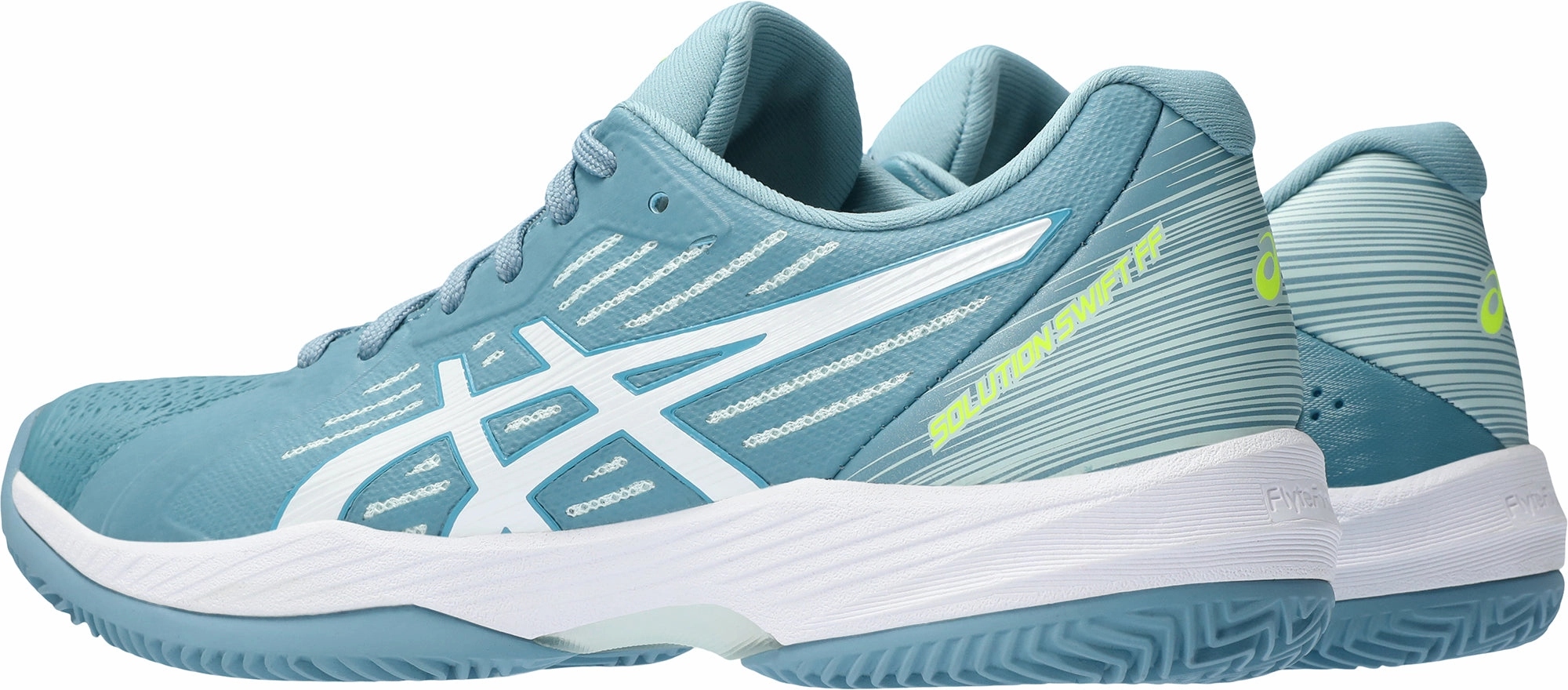 Shoes Asics Asics Solution Swift FF Clay Womens Tennis Shoes - Blue
