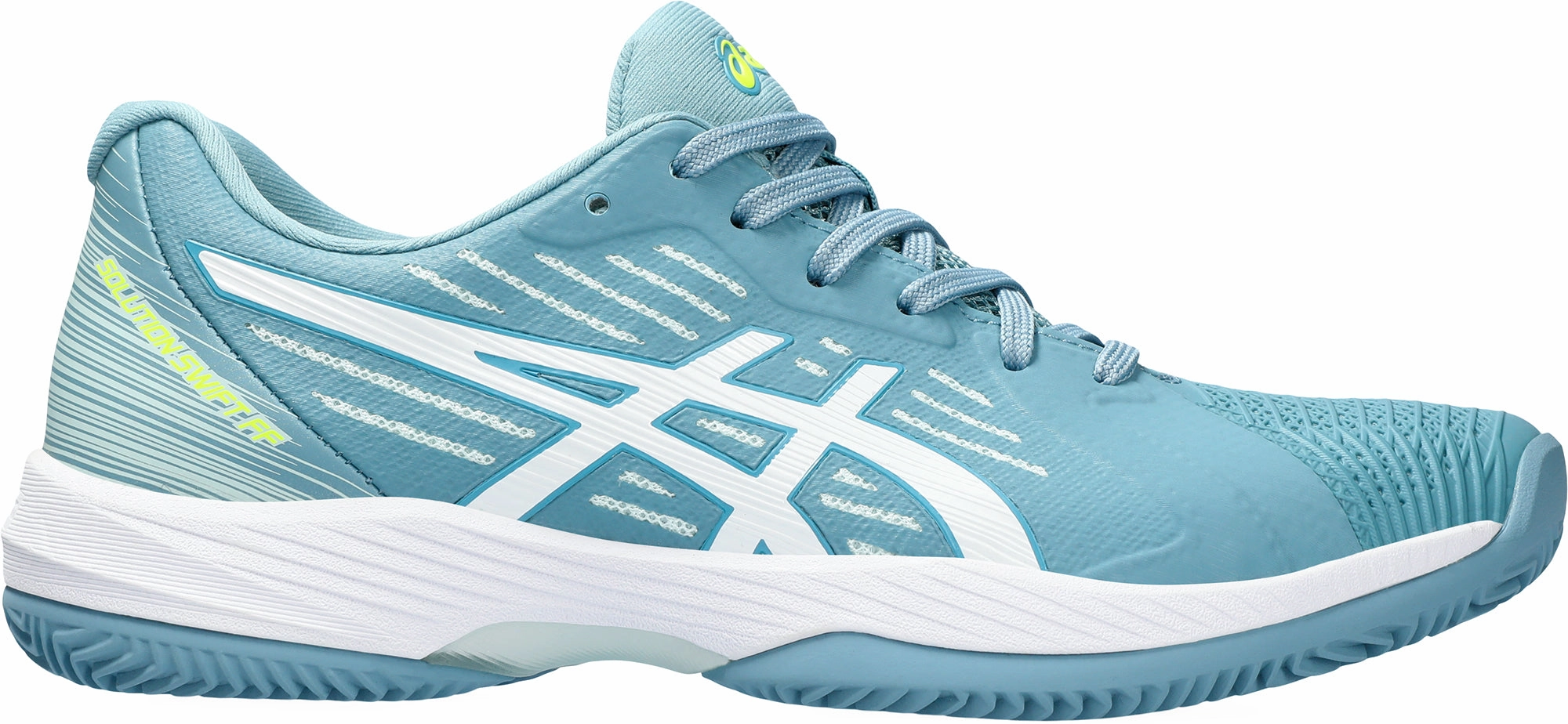 Shoes Asics Asics Solution Swift FF Clay Womens Tennis Shoes - Blue