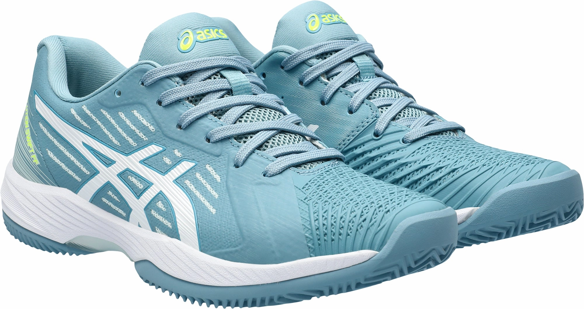 Shoes Asics Asics Solution Swift FF Clay Womens Tennis Shoes - Blue