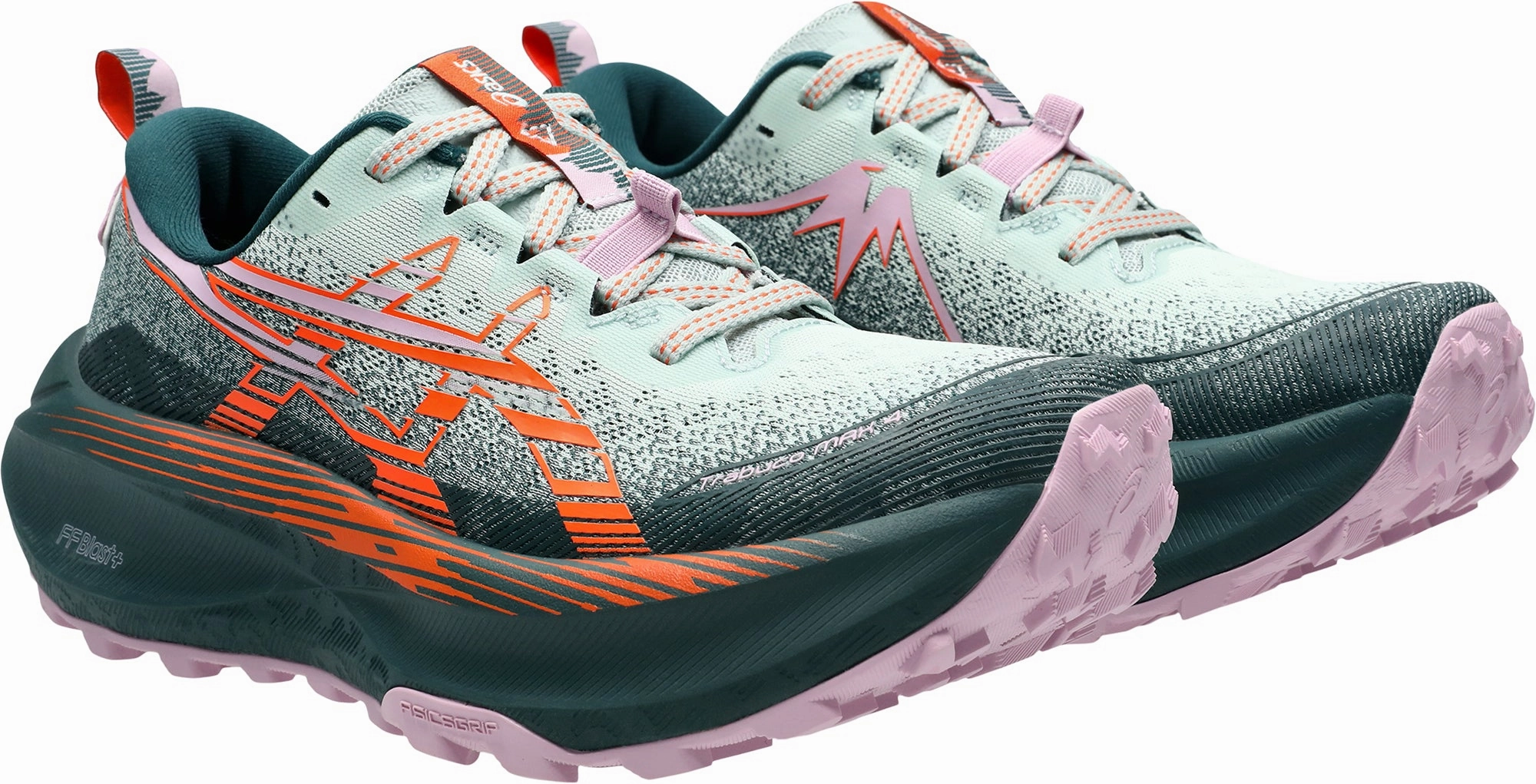 Shoes Asics Asics Trabuco Max 4 Womens Trail Running Shoes - Green