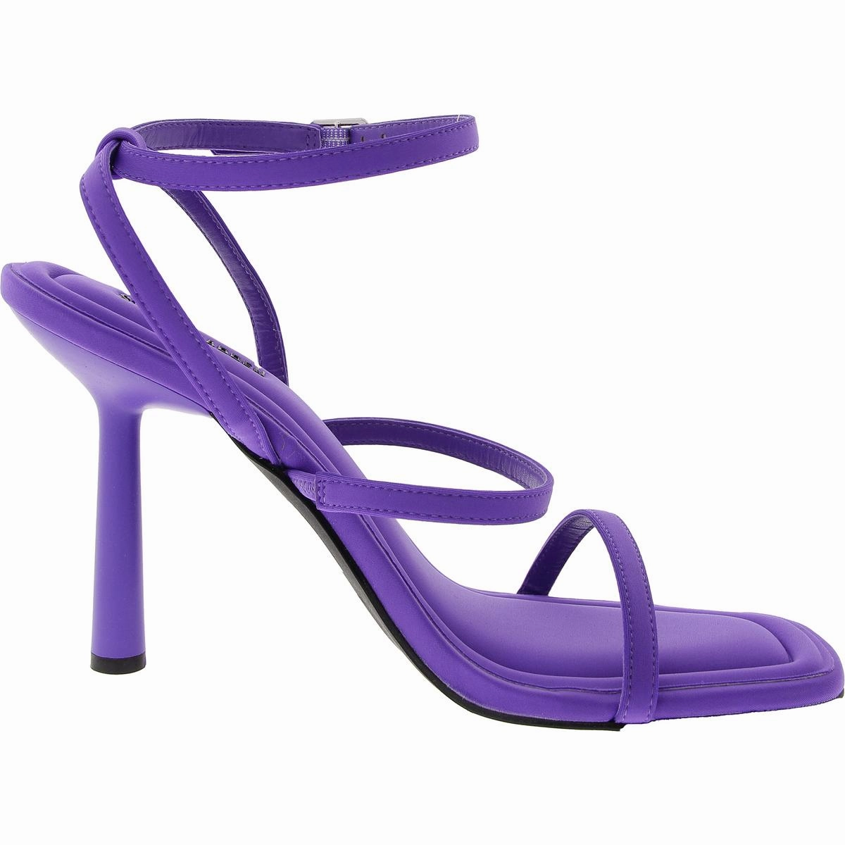 Shop Womens Buckle Satin Ankle Strap
