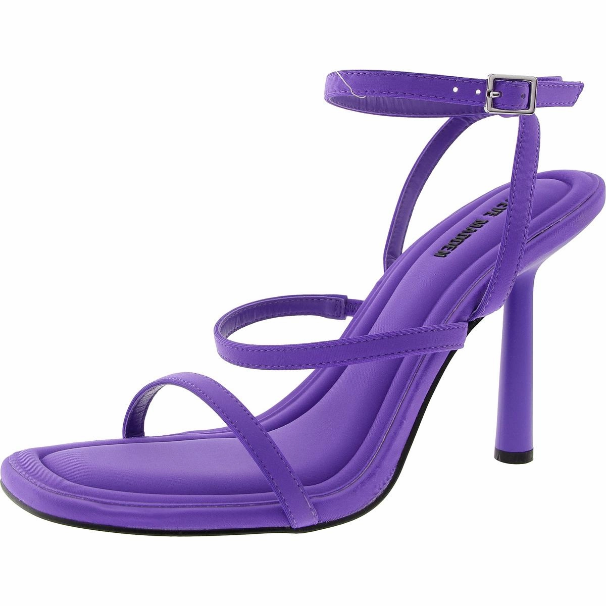 Shop Womens Buckle Satin Ankle Strap