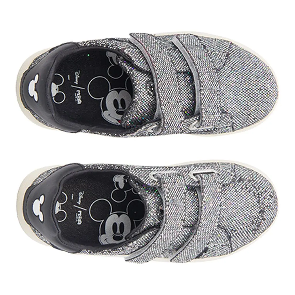 Silver Mickey Sneakers