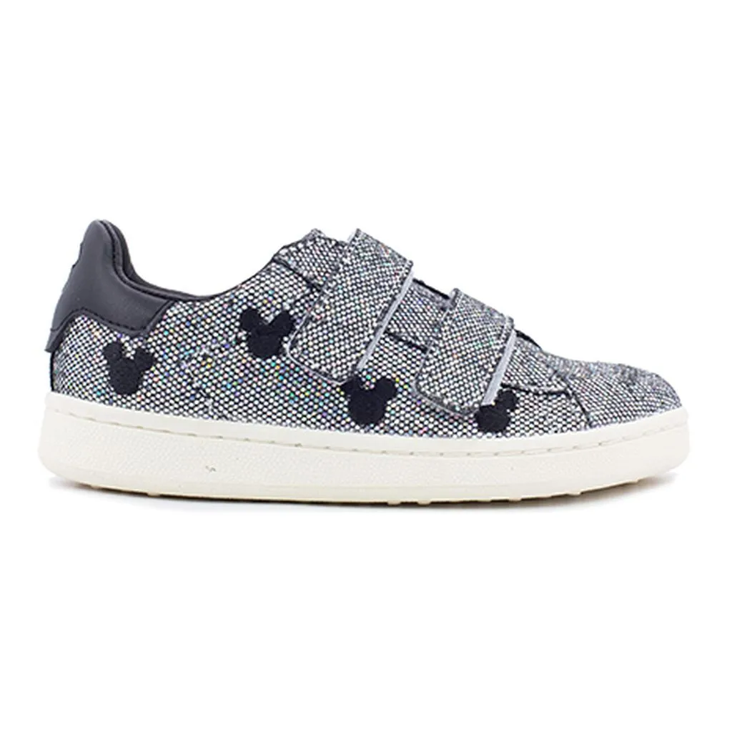 Silver Mickey Sneakers