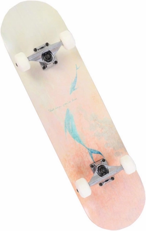 Skateboard 31inch Complete Skateboard 7 Layer Canadian Maple Deck Double Kick Concave Standard Skateboard Cruiser for Kids and Beginners A_79x29.5cm