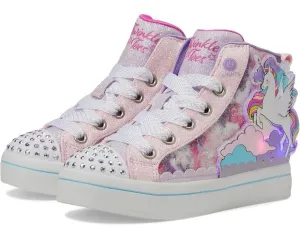 Skechers Twi-Lites 2.0 314399L Girls US 13.5 Pink Multi Glitter Sneakers FZP616
