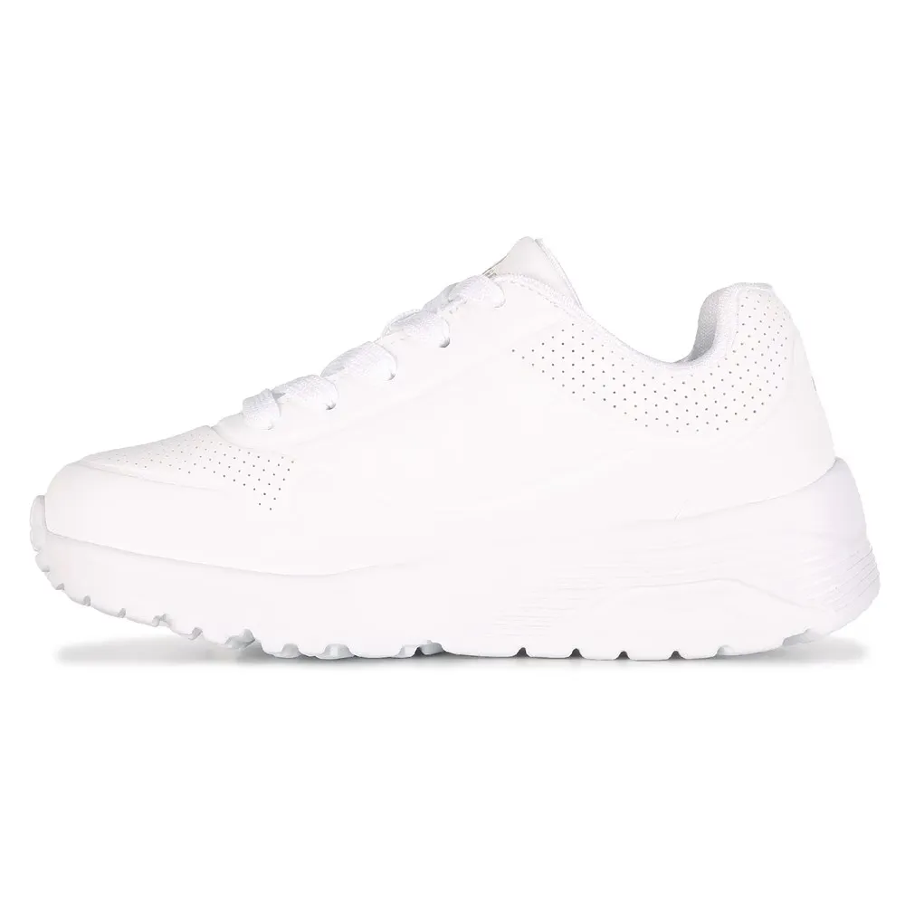Skechers X Jgoldcrown Uno Lite 314067L-WTGD Sneaker Kid 12.5 White Casual ZPO534 (White,12.5)