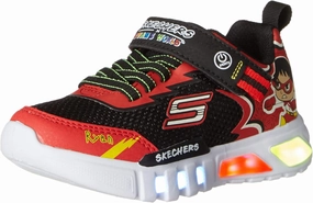 Skechers Boy's Flex-Glow-Hero Speed Sneaker