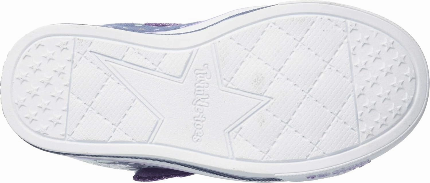 Skechers Unisex-Child Twinkle Toes Sparkle Lite-Unicorn Craze Sneaker