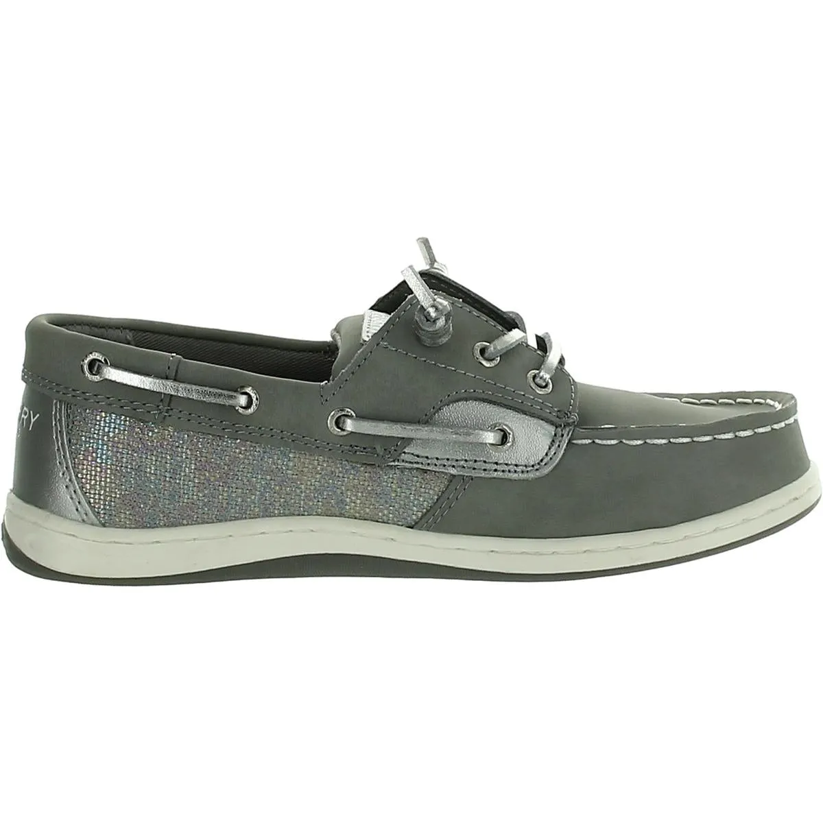 Songfish Girls Leather Little Kid Boat Shoes