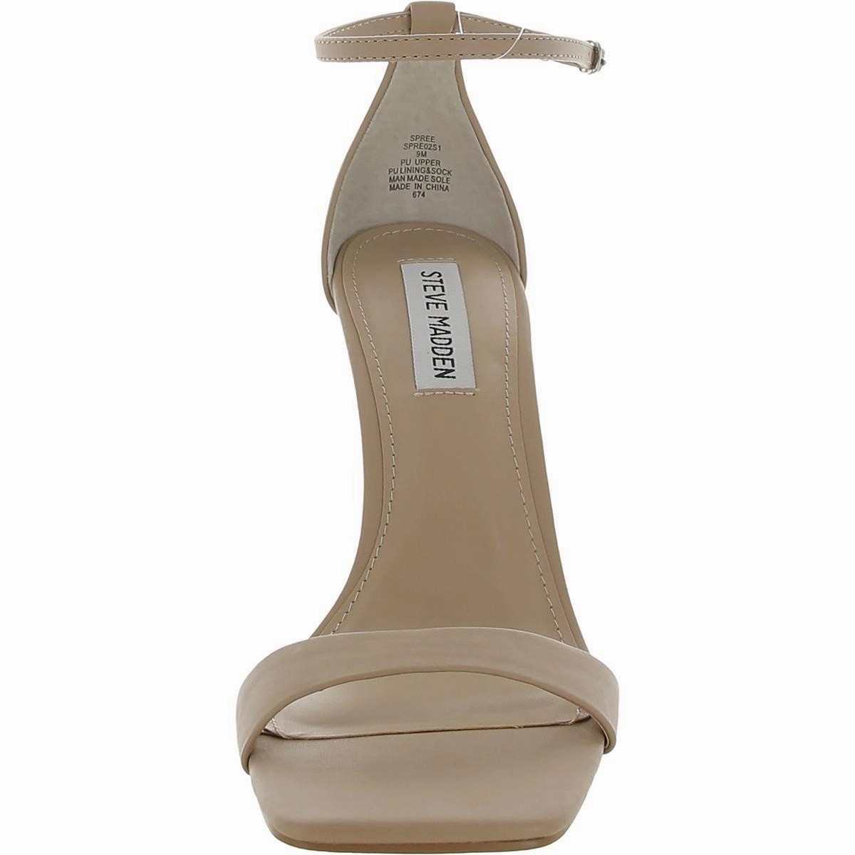 Spree Womens Buckle Ankle Strap Dress Sandals